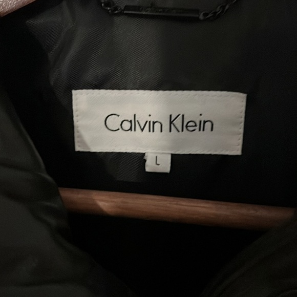 NWT Calvin Klein Black Leather Jacket - Picture 2 of 6